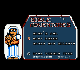 Bible Adventures title screenshot